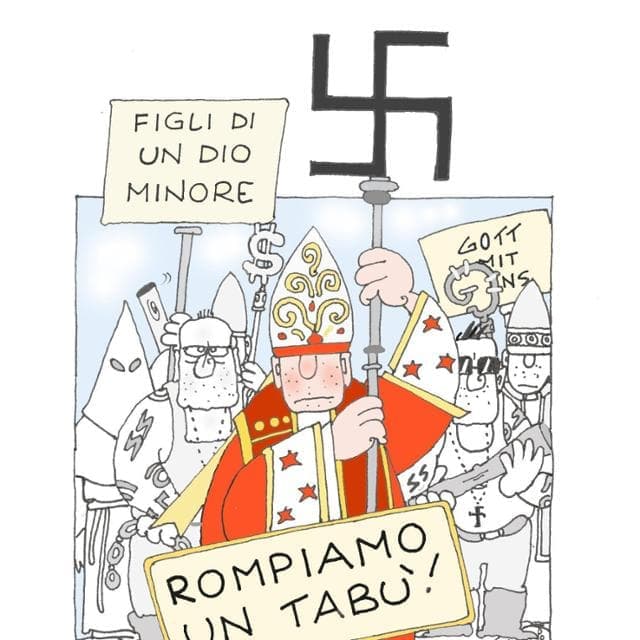 La vignetta di Ellekappa
