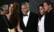 Il duo Clooney-Pitt conquista il Lido. A Venezia è subito show