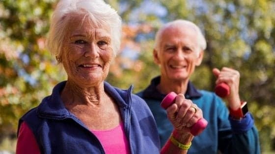 Una regolare attività fisica mantiene il corpo più giovane di 30 anni